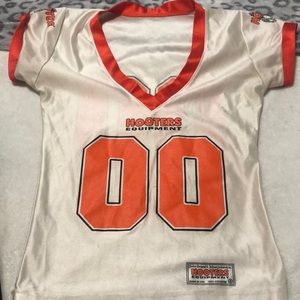 Hooters style football v neck jersey